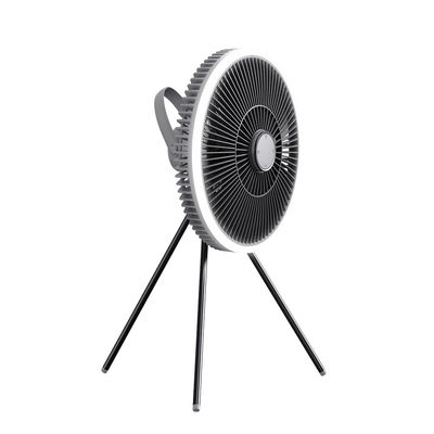 質  ABS Floor Standing Fans Three Tripod 1000mah Rechargeable Electric Fan With Light 工場