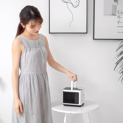 否定的なイオンは涼しいファンを乾燥する:携帯用エアコン、3つの速度及び暖かいライト