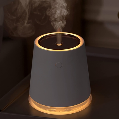 USB LEDの1つの加湿器に付き小型涼しい霧の加湿器500ml 2000mah再充電可能な2つ