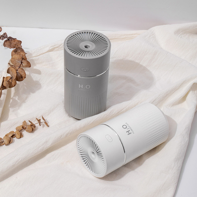 30 Ml/Hの超音波空気加湿器LED暖かく軽い360ml Usb車の充電器の加湿器