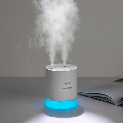 超音波電池2000mAhの香りの拡散器夜ライト650ml倍のスプレー小型Usb