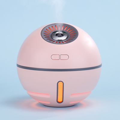 2000 Mahの携帯用再充電可能な加湿器300ml白く小さいUSBの小型超音波