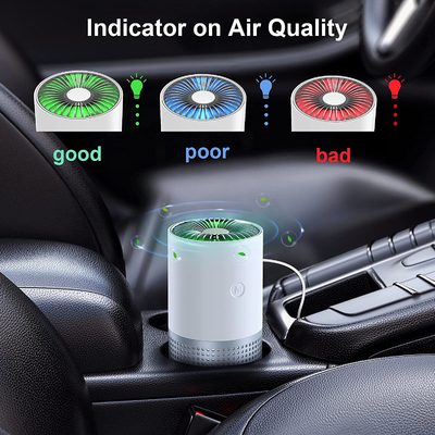 PM 2.5デスクトップ車の空気清浄器HEPAはAP02寝室のエア クリーナーをろ過する